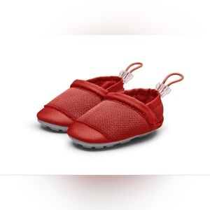 Woolybubs  Toddle Red Baby Walker Shoes, Sz. 3